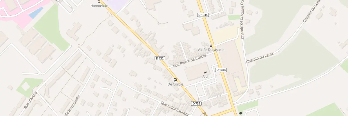 Plan du 34 Rue Pierre de Corbie à Saint-Quentin