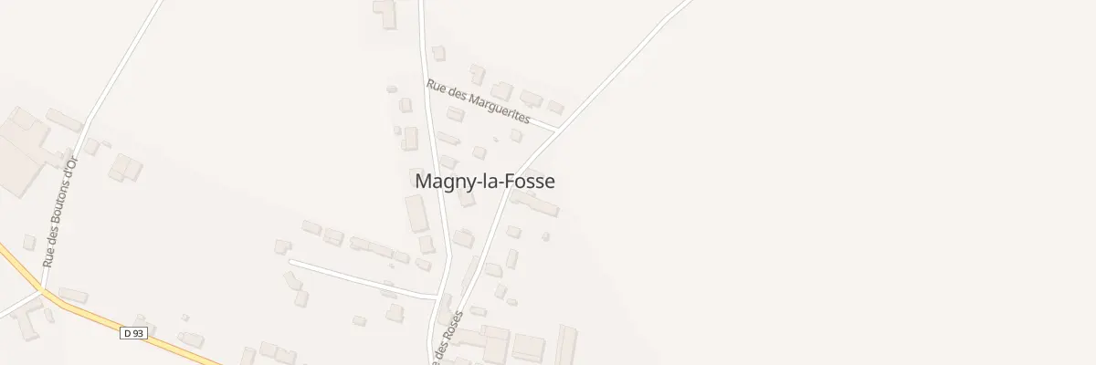 Plan du 14 Rue des Roses à Magny-la-Fosse