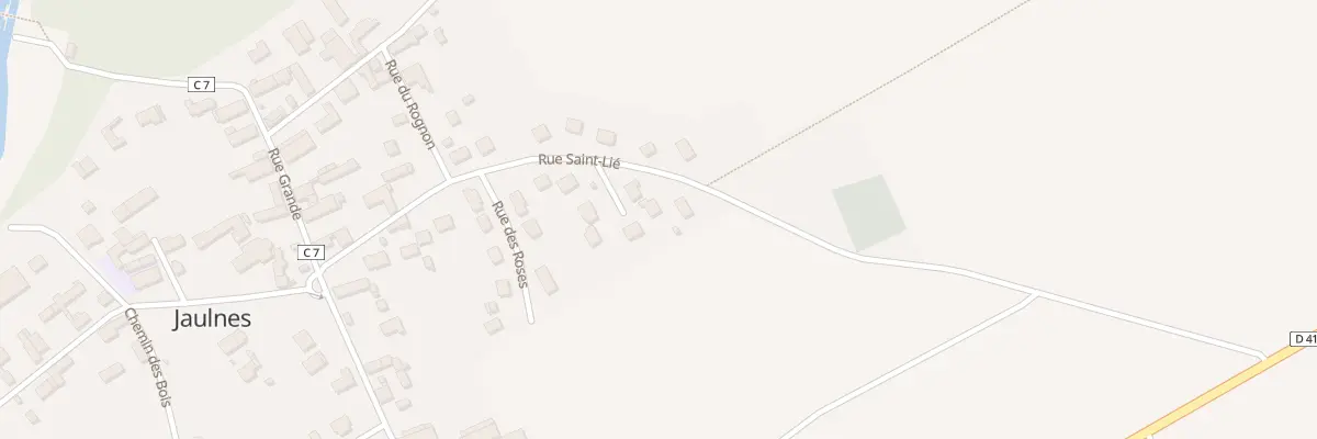 Plan du 3 Rue du Muguet à Jaulnes