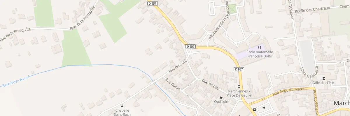 Plan du 57 Rue de Lille à Marchiennes