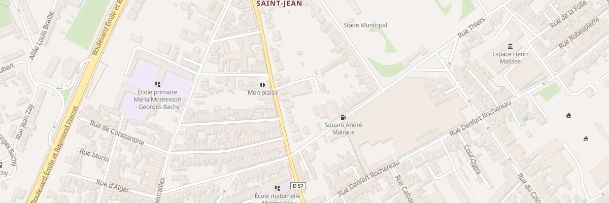 Plan du 78 Rue de la 3 Eme Dim à Saint-Quentin