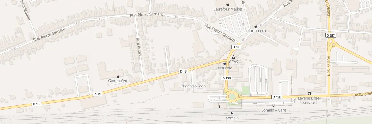 Plan du 26B Rue Edmond Simon à Somain