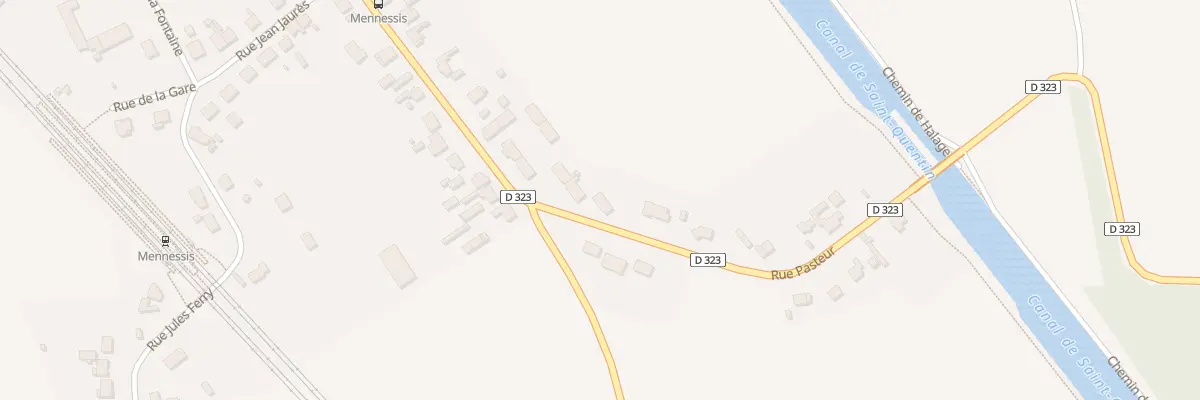 Plan du 42 Rue Pasteur à Mennessis