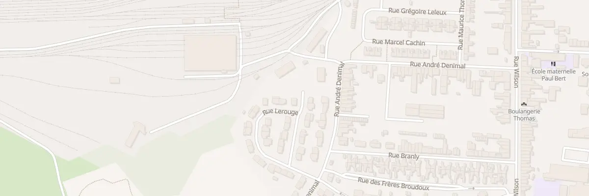 Plan du 11 Rue Caffart à Somain