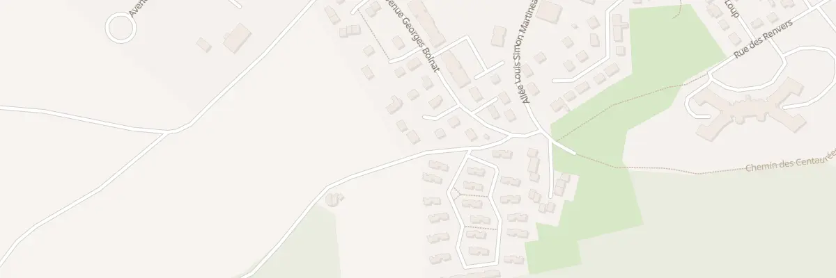Plan du 5 All du Chanoine Horson à Villeneuve-sur-Yonne