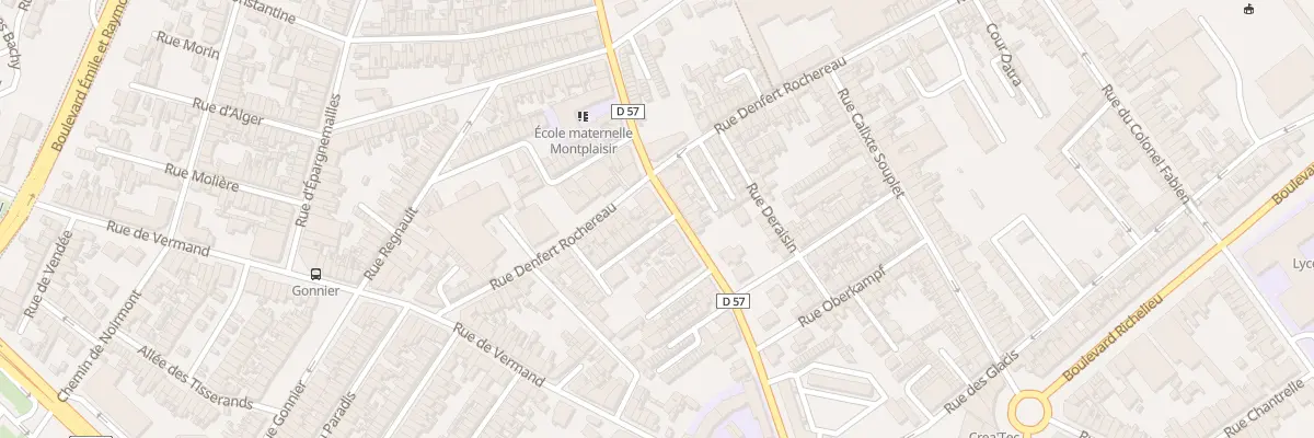 Plan du 4 Rue de l’Ermitage à Saint-Quentin