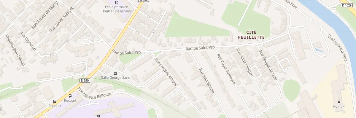 Plan du 27 Rpe Saint-prix à Saint-Quentin