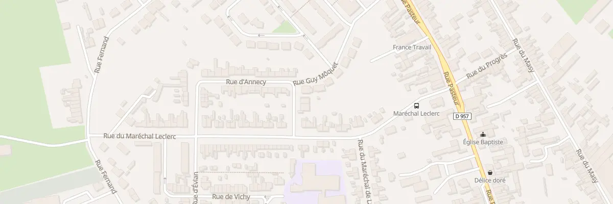 Plan du 4 Rue d’Annecy à Somain