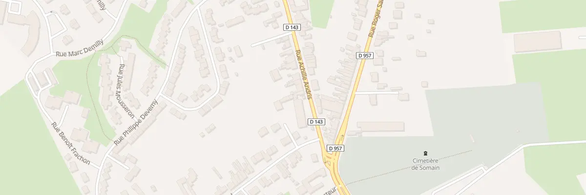 Plan du 1B Rue Achille Andris à Somain