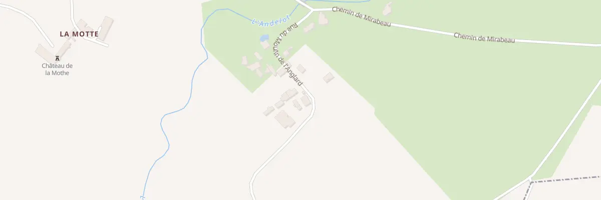 Plan du 14 Rue du Moulin de l’Anglard à Broût-Vernet