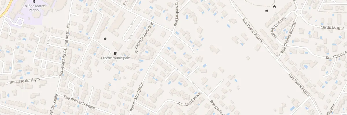 Plan du 2 Rue Marie Curie à Sérignan