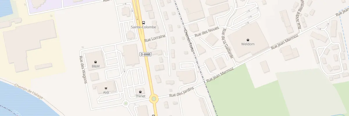 Plan du 22 Rue de Lorraine à Saint-Denis-lès-Sens