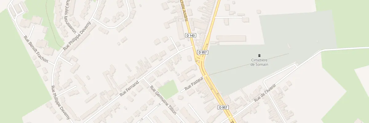 Plan du 3 Rue Fernand à Somain