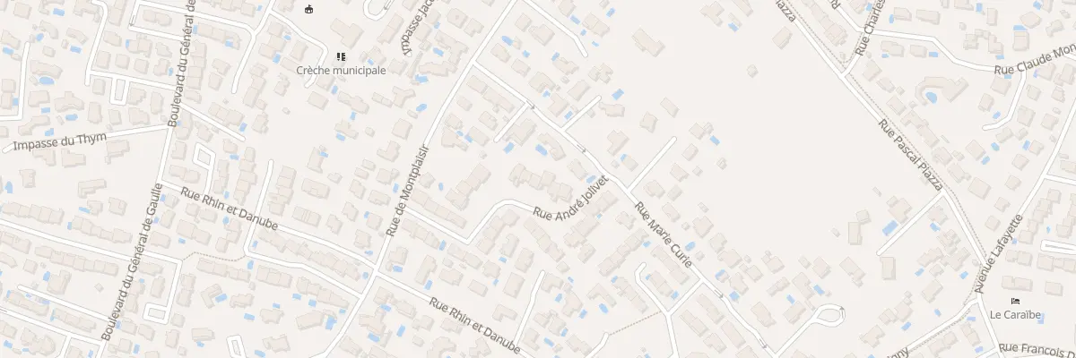 Plan du 7 Rue André Jolivet à Sérignan