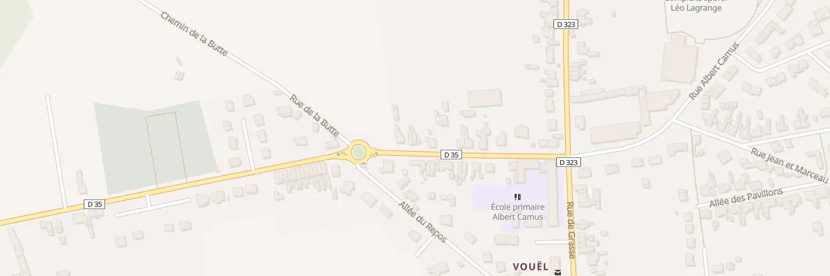 Plan du 20 Rue de l’Egalite à Tergnier
