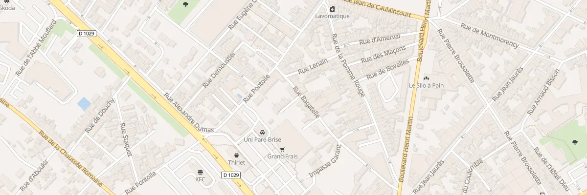 Plan du 31 Rue de Bagatelle à Saint-Quentin