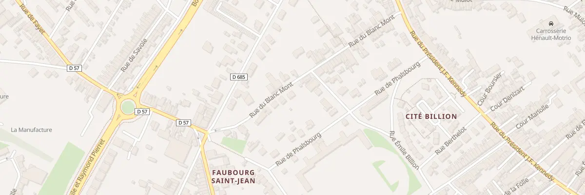 Plan du 53 Rue du Blanc Mont à Saint-Quentin
