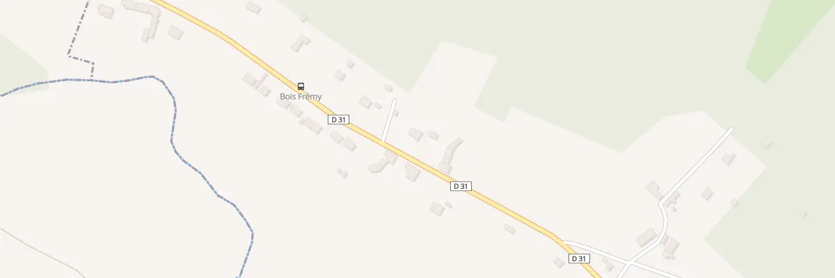 Plan du 23 Le Bois Fremy à Sablonnières