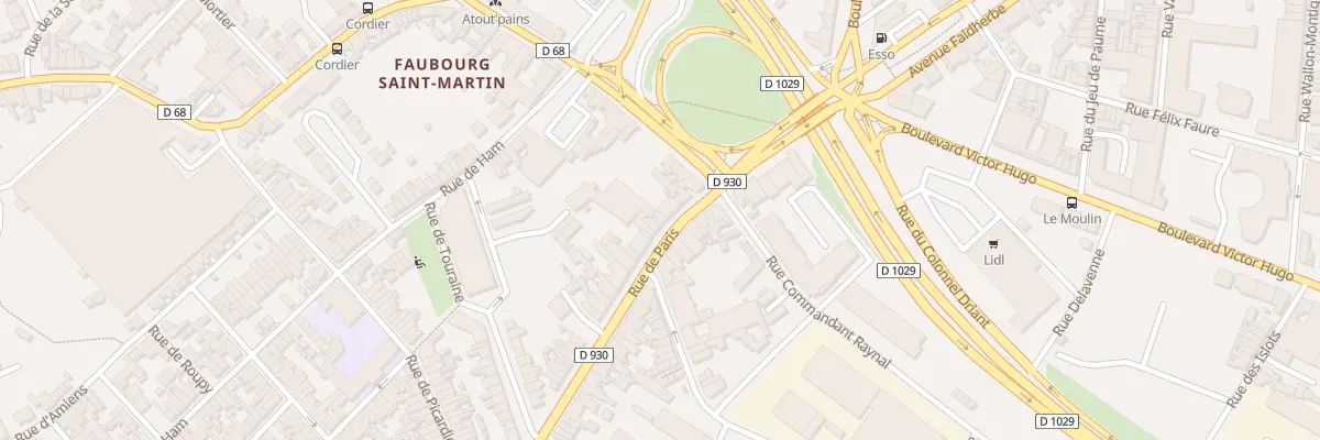 Plan du 12 Rue de Paris à Saint-Quentin