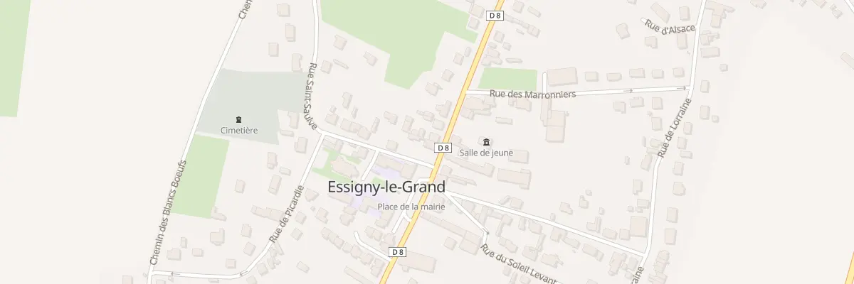 Plan du 2 Rue de Flandre à Essigny-le-Grand
