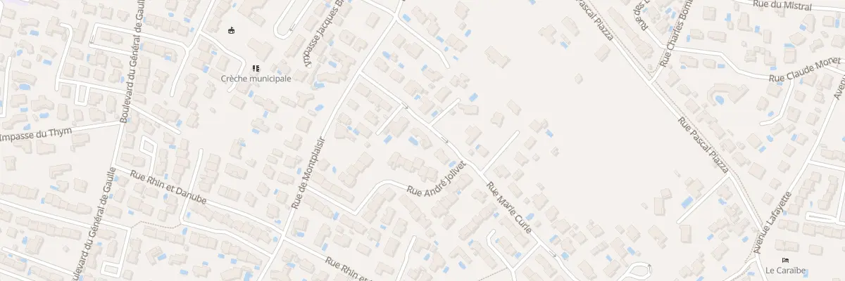 Plan du 9 Rue Marie Curie à Sérignan