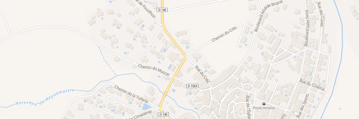 Plan du 3 Av de Gabian à Pouzolles