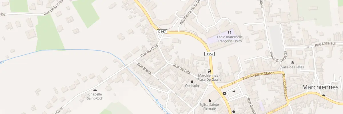 Plan du 38 Rue de Lille à Marchiennes