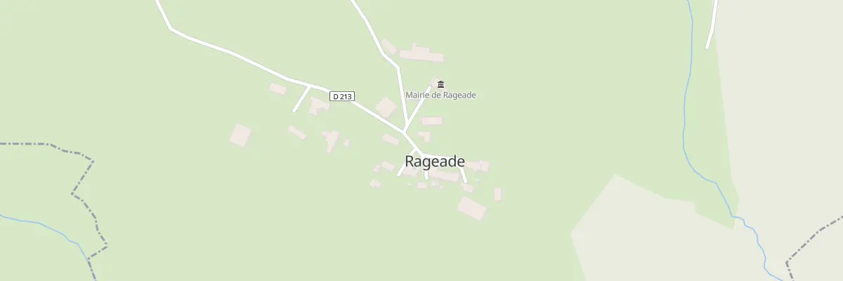 Plan du 5025 Le Bourg à Rageade