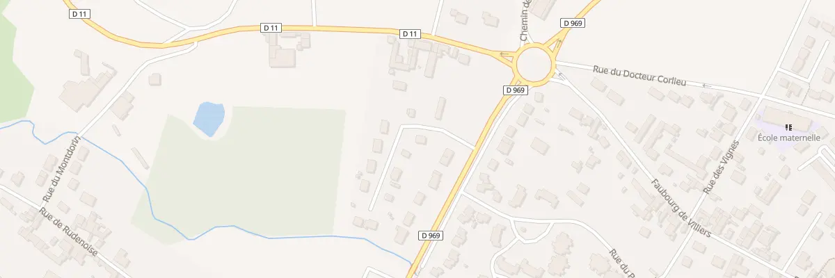 Plan du 1 Res du Ru Danon à Charly-sur-Marne