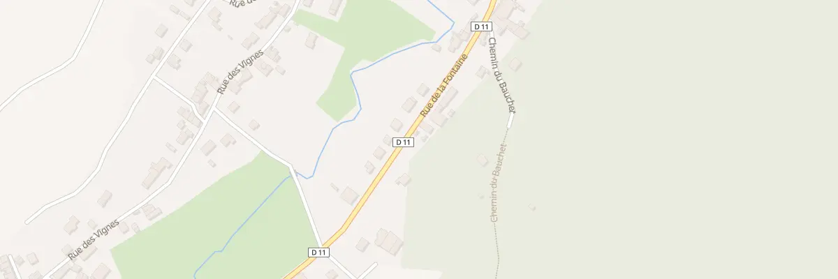 Plan du 39 Rue de la Fontaine à Domptin
