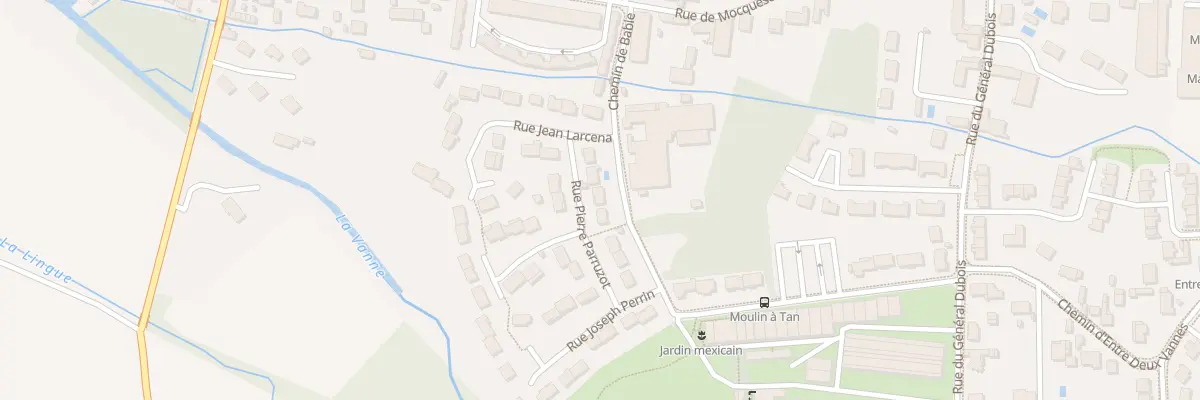 Plan du 5 Rue Pierre Parruzot à Sens