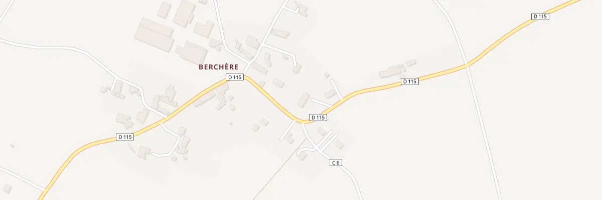Plan du 9 Rue de Berchère à Saulcet