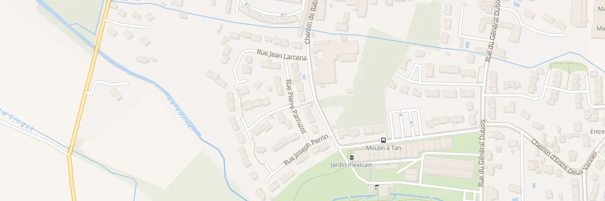 Plan du 7 Rue Pierre Parruzot à Sens