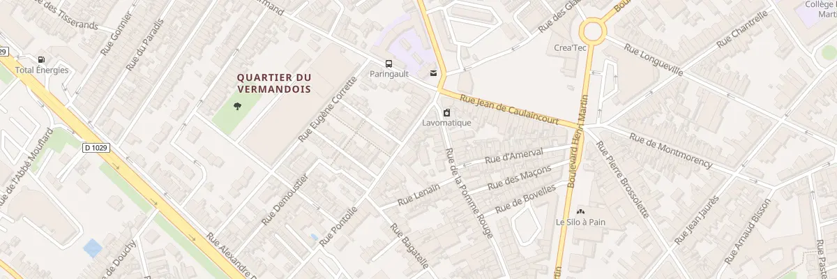 Plan du 11 Rue Pontoile à Saint-Quentin