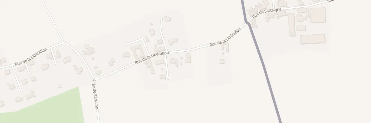 Plan du 850 Rue de la Libération à Bachy