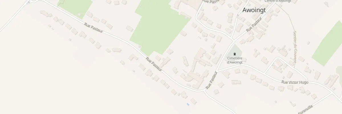 Plan du 24 Rue Pasteur à Awoingt