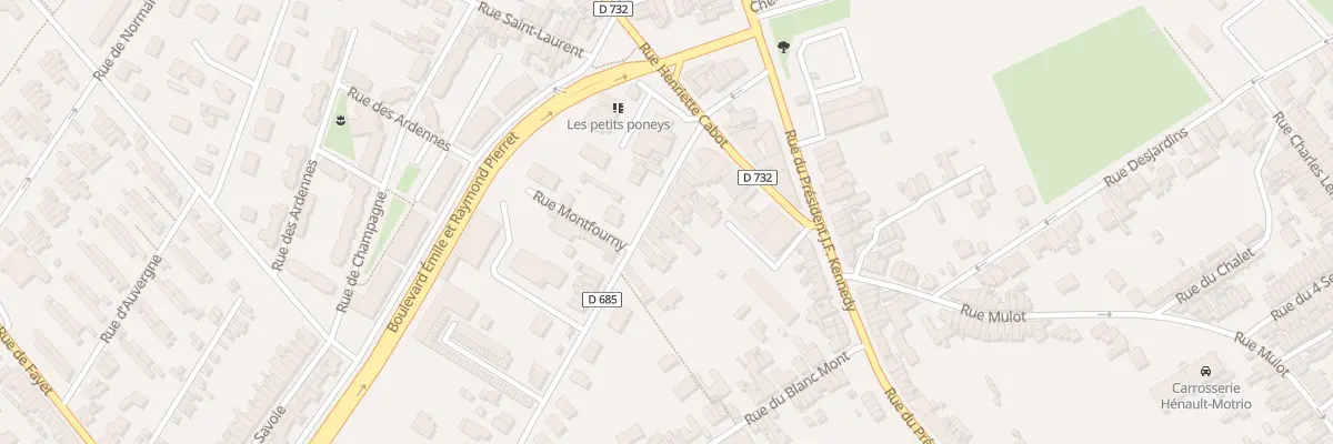 Plan du 25 Rue d’Epargnemailles à Saint-Quentin