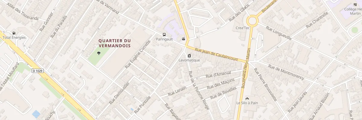 Plan du 5 Rue Pontoile à Saint-Quentin