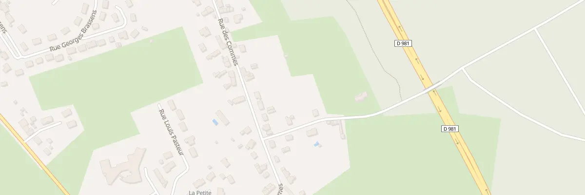 Plan du 117 Rue des Commes à Imphy
