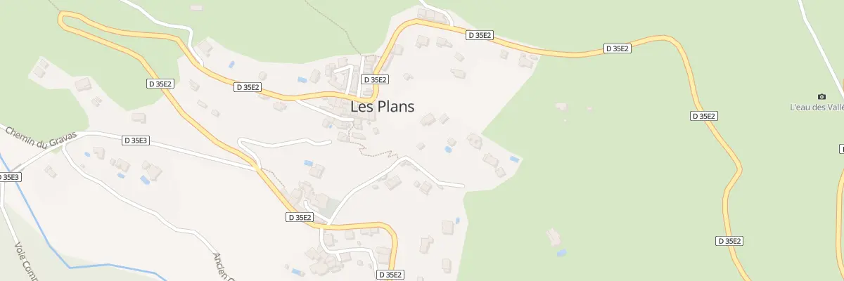 Plan du 133 Che de la Calade aux Plans