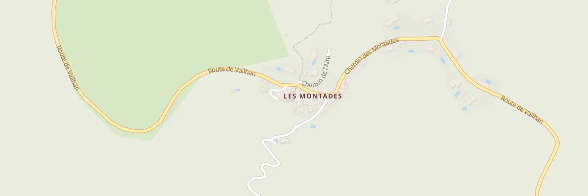 Plan du 2 Rue Le Caladou à Pézènes-les-Mines