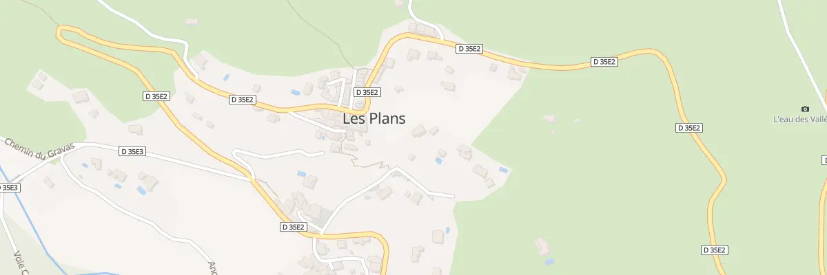 Plan du 129 Che de la Calade aux Plans