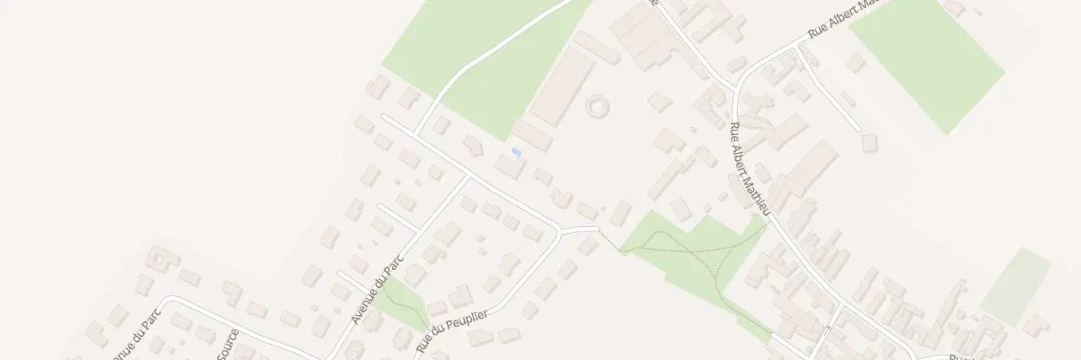 Plan du 3 Rue du Peuplier à Awoingt