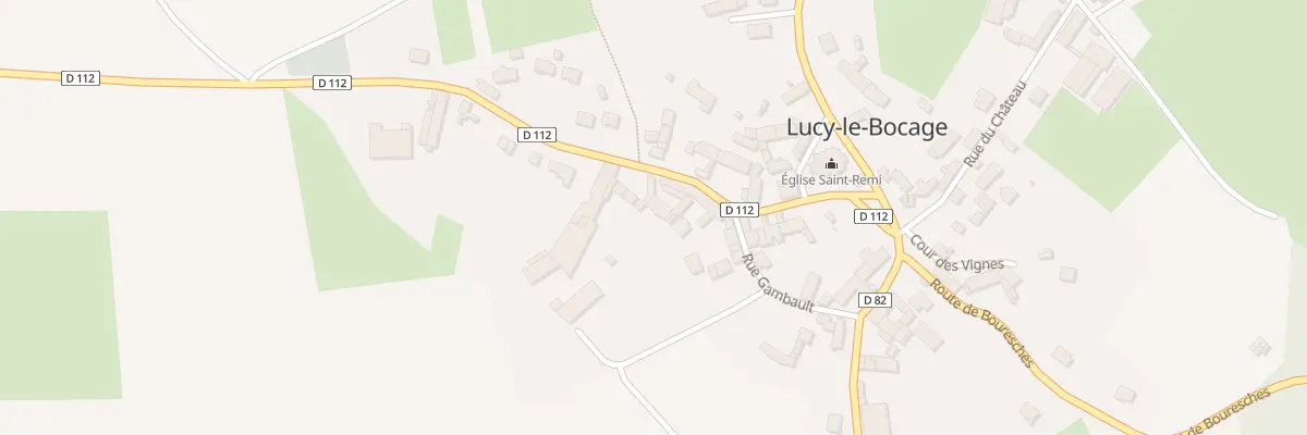 Plan du 15 Rte de Marigny à Lucy-le-Bocage