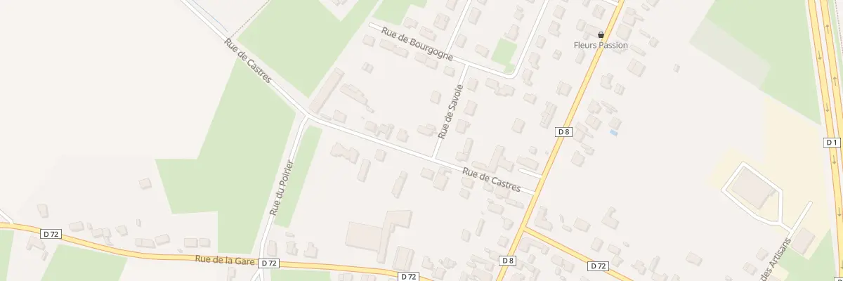 Plan du 9 Rue de Castres à Essigny-le-Grand
