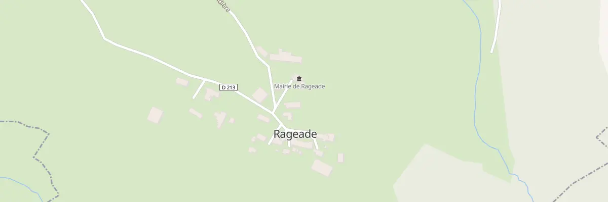 Plan du 5024 Le Bourg à Rageade