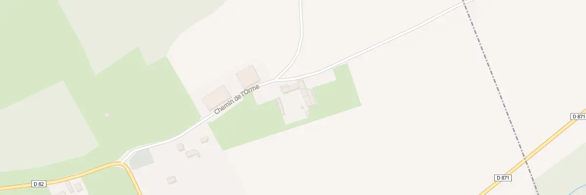 Plan du 8 Che de l’Orme à Licy-Clignon