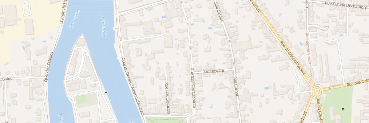 Plan du 17 Rue Savinien Lapointe à Sens