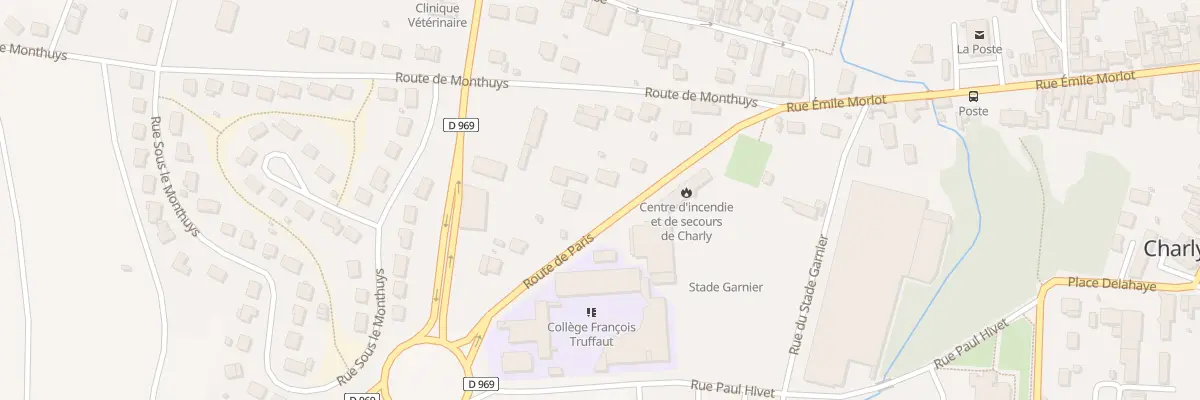 Plan du 2 Rte de Paris à Charly-sur-Marne