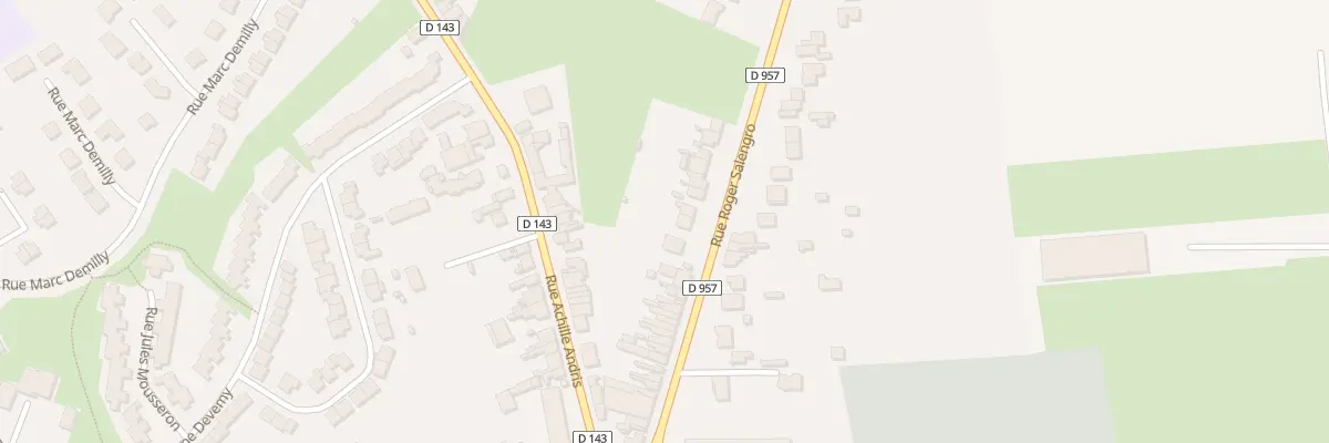 Plan du 39 Rue Roger Salengro à Somain